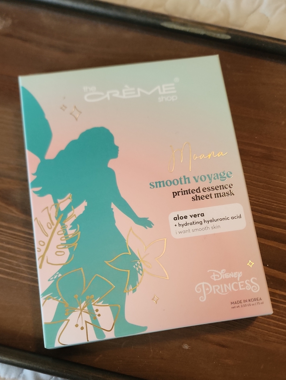 NWT The Creme Shop Moana Sheet Mask 3 Pack